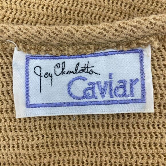 Joy Charlotta XS Cotton Knit Dress Tie Belt Mustard Yellow Side Slit Boho - Picture 14 of 16